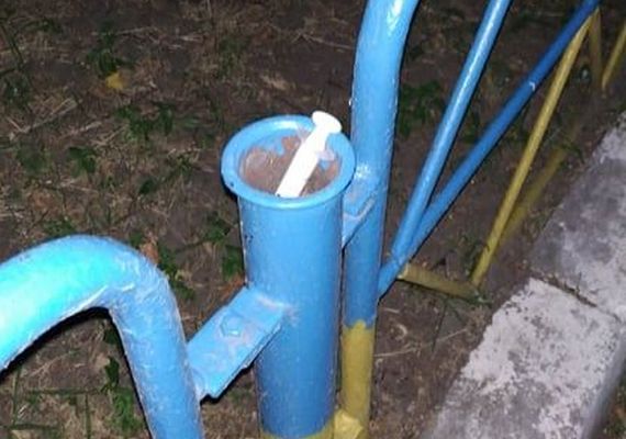 небезпека, шприц, хвороба