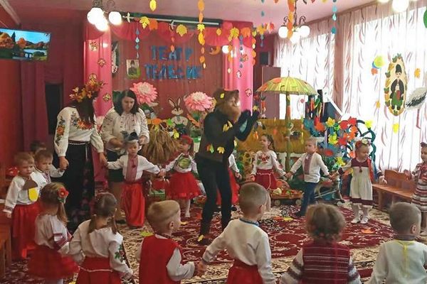 Панна Осінь, дитсадок, свято