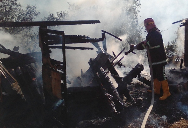 пожежа, паління