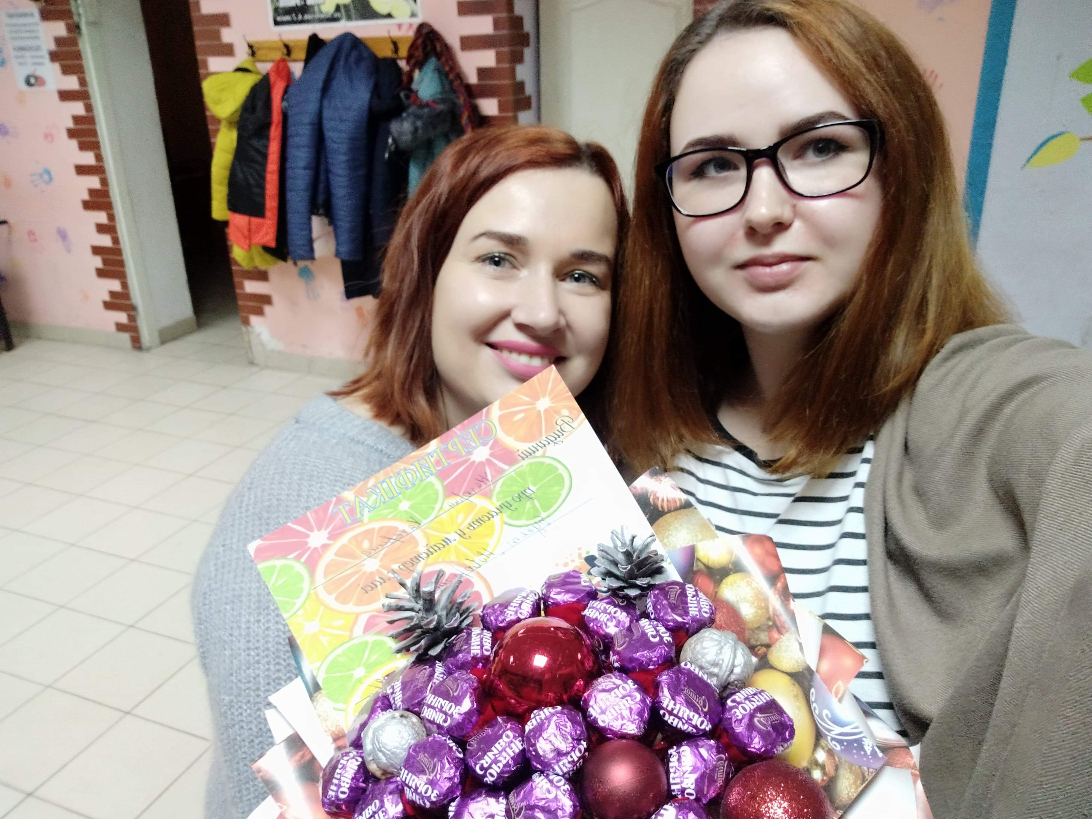 подарунки, їстівні букети, Новий рік, Олена Кобизька