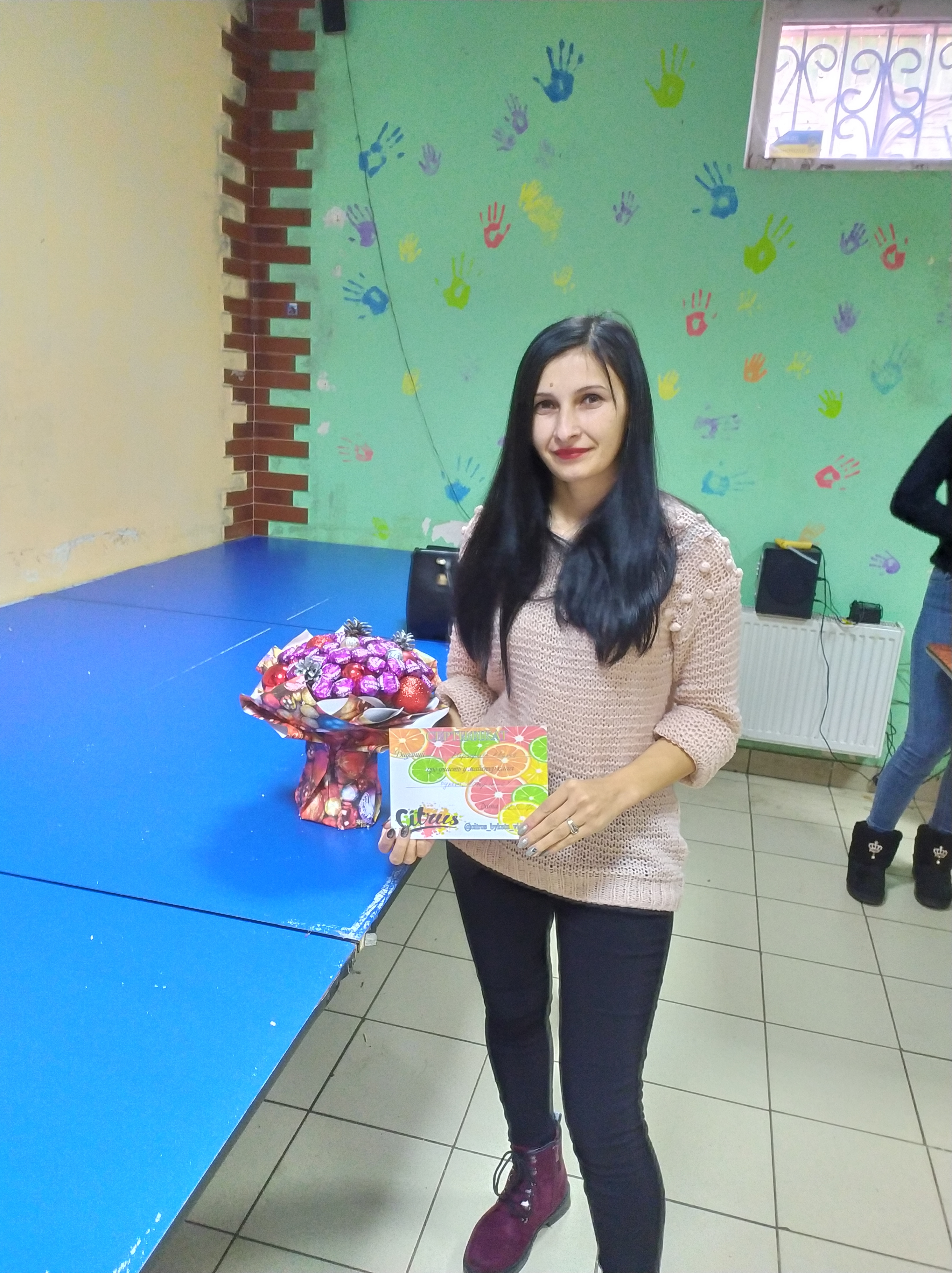 подарунки, їстівні букети, Новий рік, Олена Кобизька