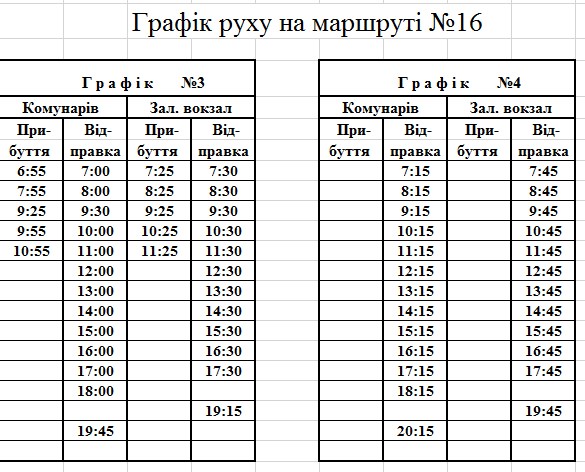 електронне табло, площа Івана Франка, маршрутки, графіки руху