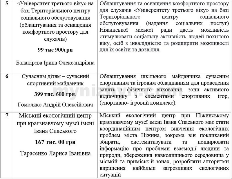 громадські проекти, голосування