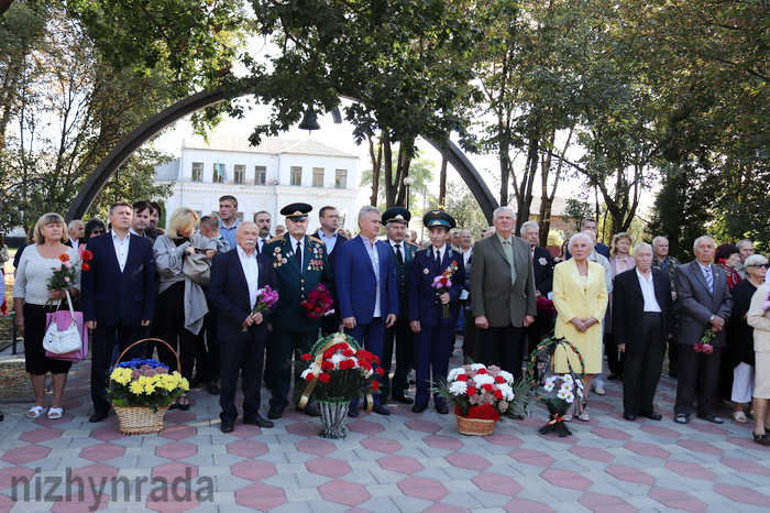 визволення міста, відзначення, мітинг, Вічний вогонь