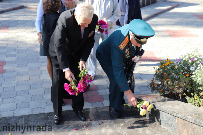 визволення міста, відзначення, мітинг, Вічний вогонь