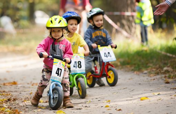 спорт, дитячі велогонки