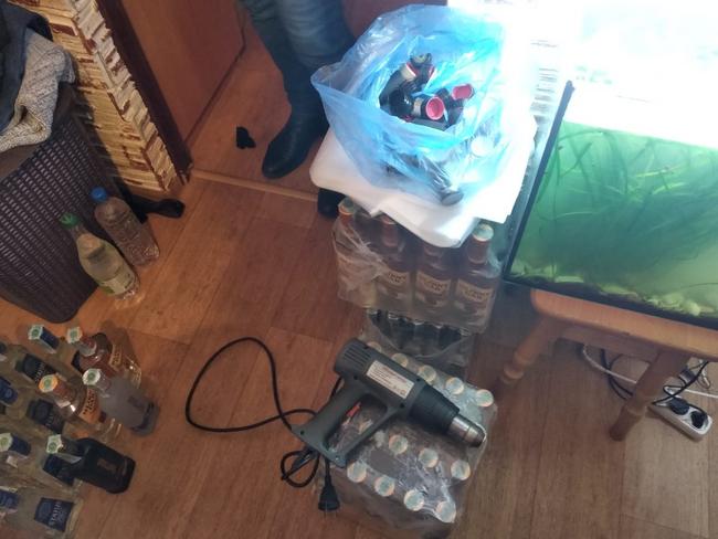 підпільний цех, алкоголь, сурогат, Чернігівщина