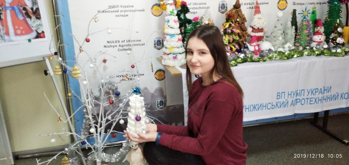 екологічна акція, студенти, ялинка