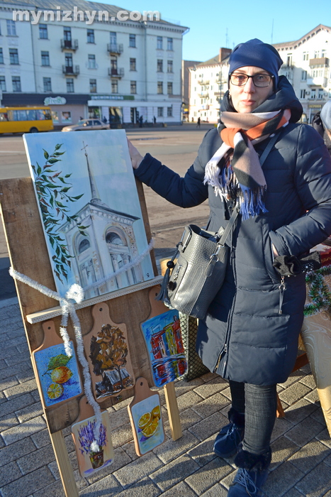 Різдвяний ярмарок, майстри, ялинка, площа Франка