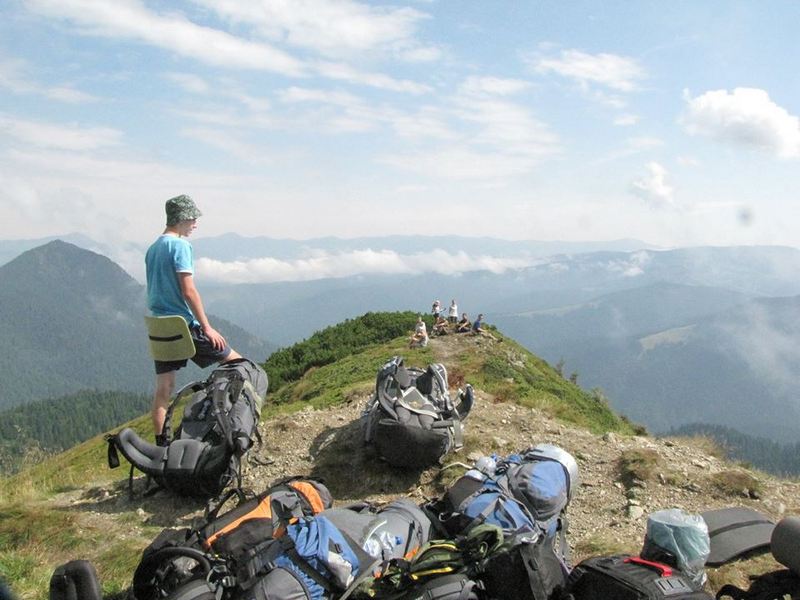 Карпати, туристи, Центр туризму й краєзнавства учнівської молоді