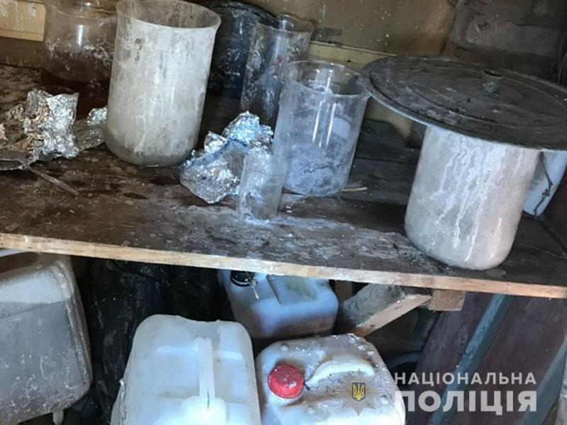 нарколабораторія, кримінал, поліція