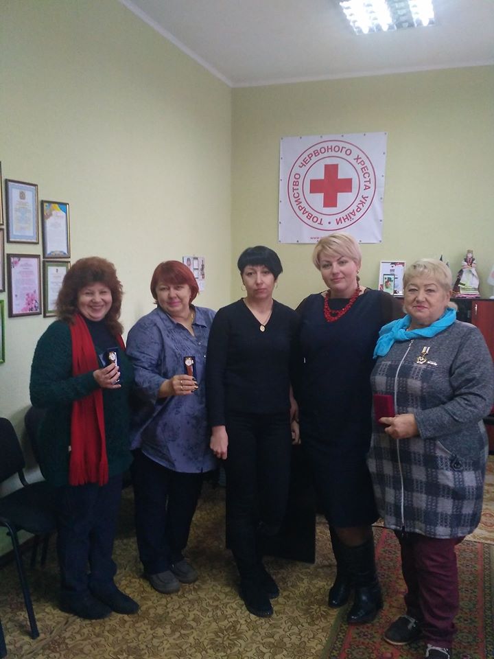 нагорода, Червоний Хрест, Наталія Саєнко