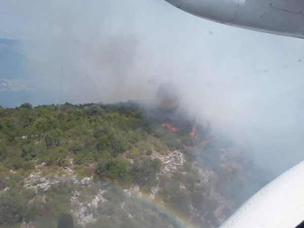 Авіазагін, ДСНС, пожежа, Чорногорія