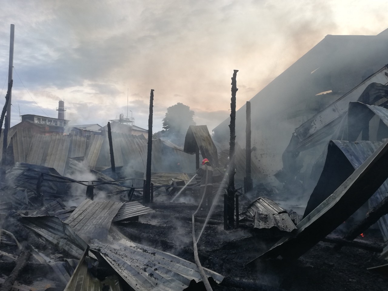пожежа, жиркомбінат