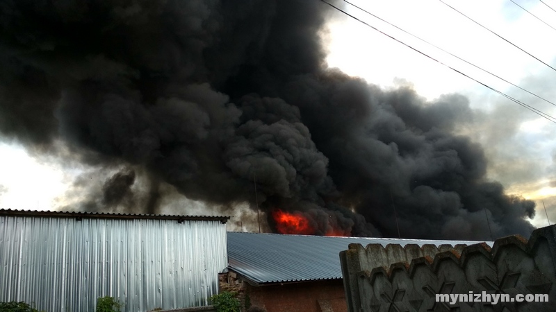 пожежа, жиркомбінат