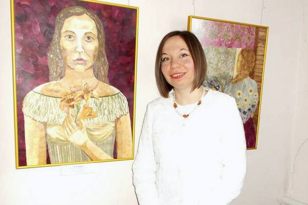 ошибана, картини, квіти, виставка, Катерина Борисова