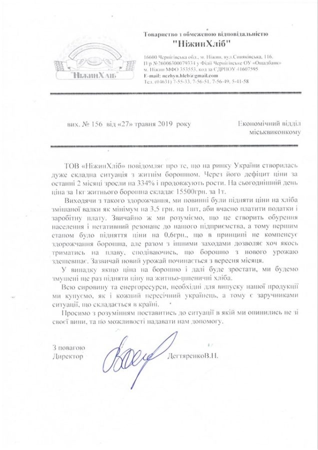 хліб, ціна