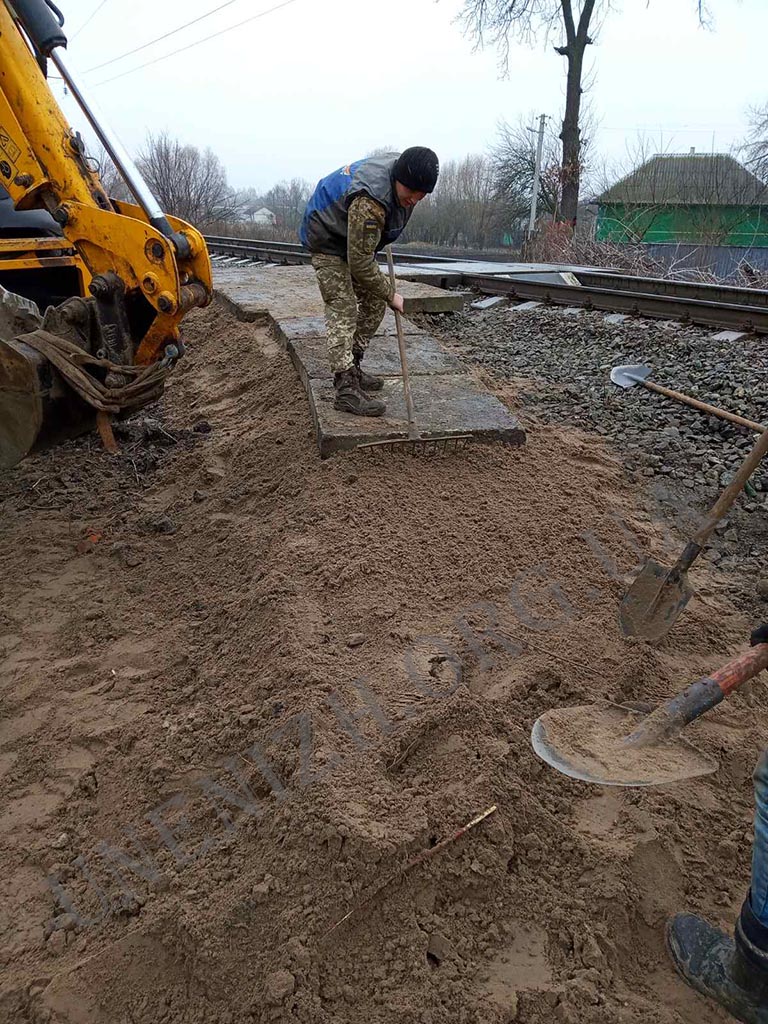 Мигалівка, перехід, роботи
