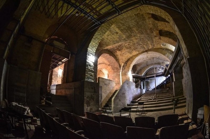 Театр, під землею, підземний театр, Одеса