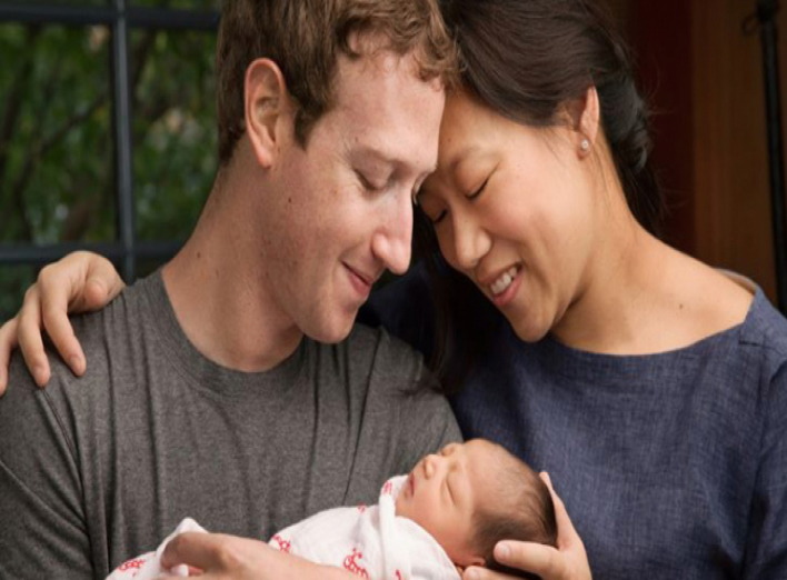 У засновника Facebook народилась донечка і він збирається віддати $45 млрд на благодійність