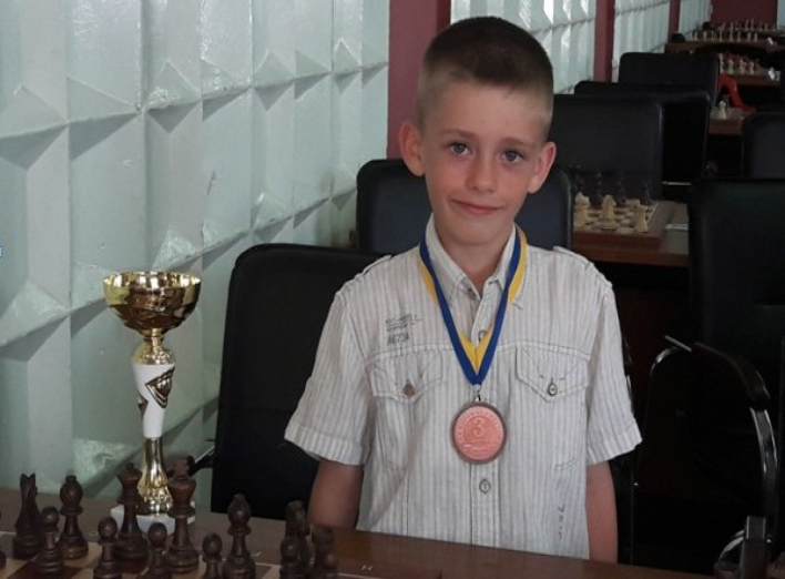 Юний ніжинець завоював бронзову медаль на Чемпіонаті України з шахів