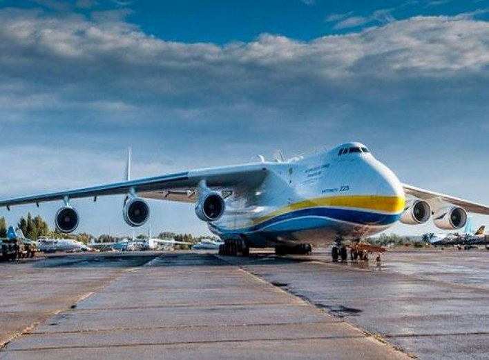 Український літак "Мрія" загорівся в аеропорту Лейпцига