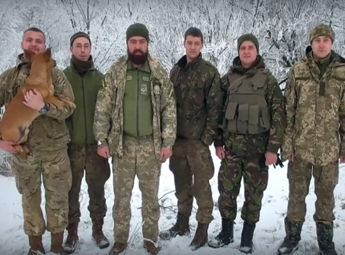 Відео дня: "Воїни світла" привітали українців з Різдвом Христовим
