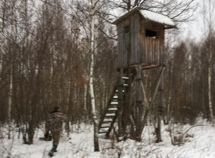 На Чернігівщині знайшли браконьєрські вежі та засідки