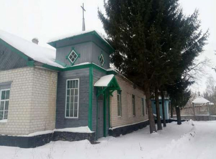 У Оленівці на Борзнянщині Православна церква України провела перше богослужіння