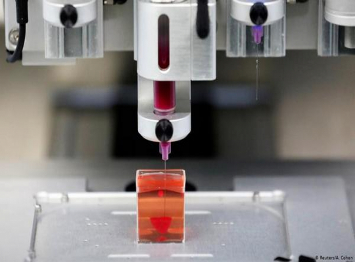 Живе серце вперше надрукували на 3D-принтері