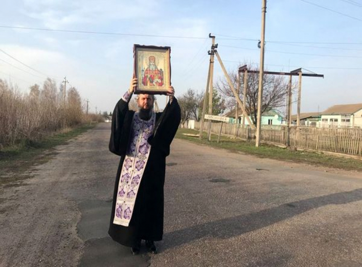 На Ніжинщині православні молилися про позбавлення від пандемії