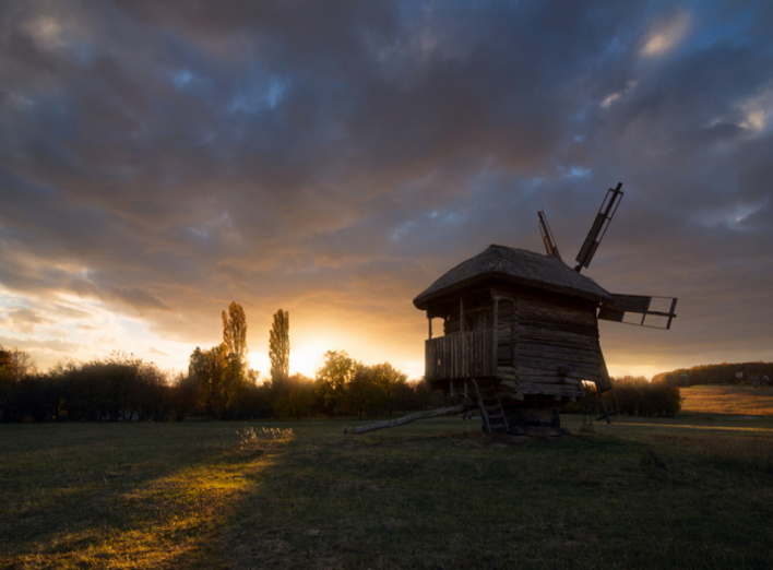 Вітряк із Ніжинщини зберігається в музеї під відкритим небом у Пирогові