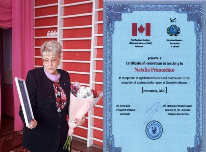 Директор ніжинського дитсадка перемогла в Міжнародному українсько-канадському конкурсі
