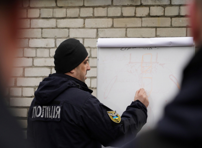 На Чернігівщині проходять навчання з поліцейських операцій 
