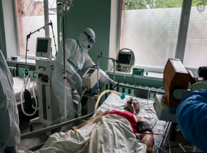 У Ніжинській лікарні заповнені 100% ліжок для хворих на коронавірус