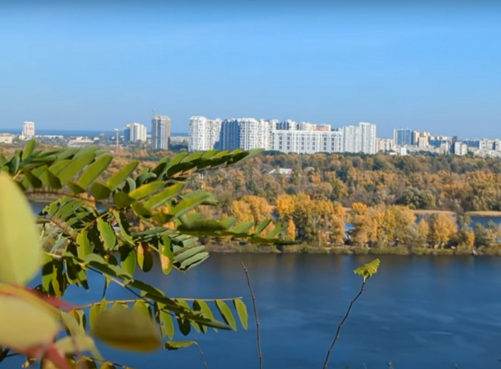 Київ осінній. Мальовничі краєвиди нескореного міста (Відео)