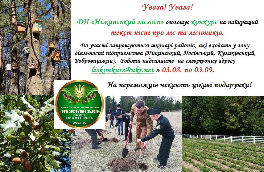 лісівники, конкурс