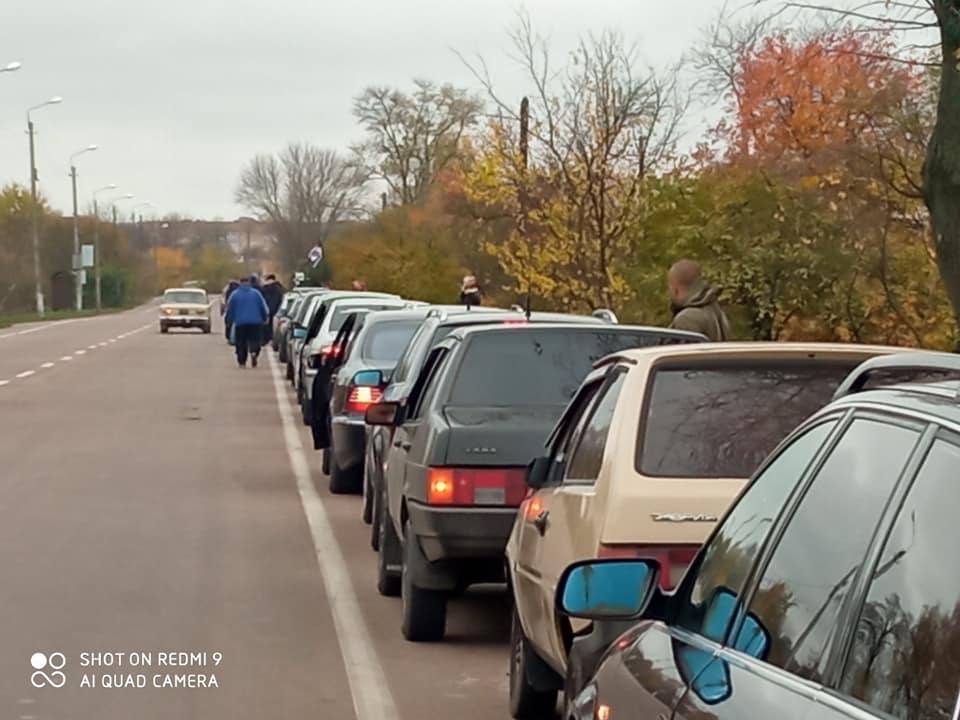 мітинг, водії, площа