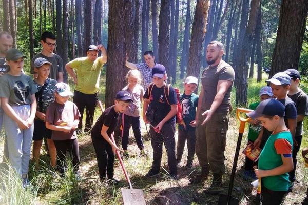 ДП «Ніжинський лісгосп», «ПЛАСТ», захід у лісі