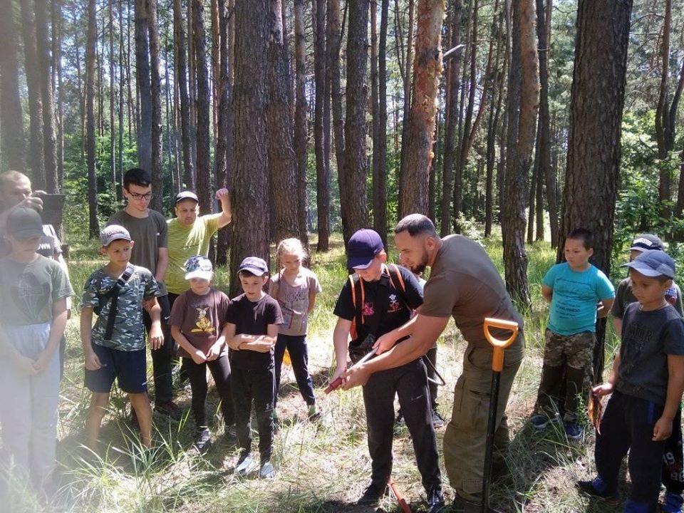 ДП «Ніжинський лісгосп», «ПЛАСТ», захід у лісі