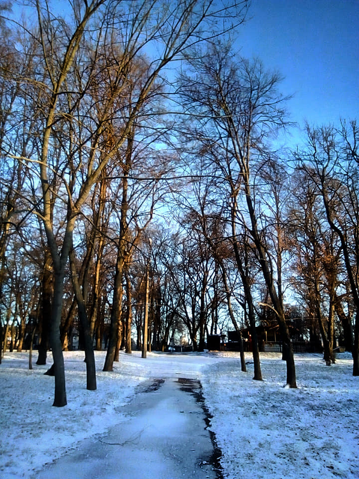 сніг, березень, Ніжин