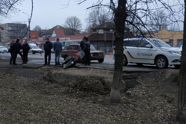 Ніжин, ДТП, автомобіль, мотоцикл