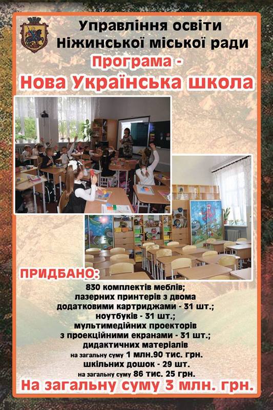 Освіта, закупівля, школа
