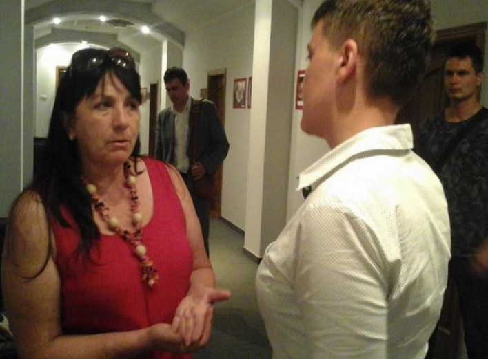 Світлана Борисюк зустрілася з Надією Савченко