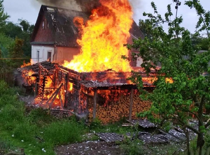 Пожежа у Вертіївці 
